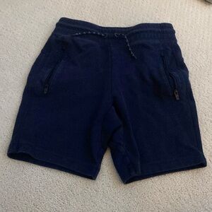 Navy Blue Casual Shorts